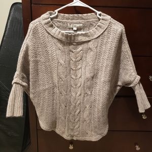Loft Half Sleeve Sweater Small